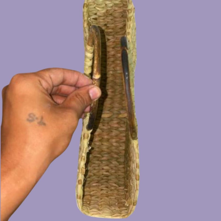 Water Reed U Shaped Hand Bag |