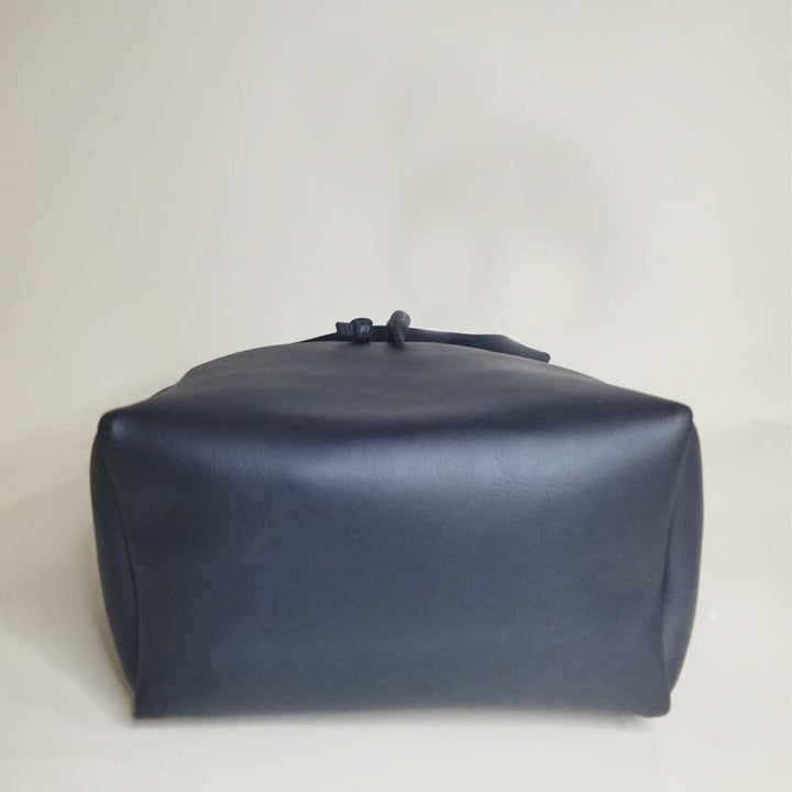 Navy Backpack | Smart Travel Essential | Cactus Leather Made