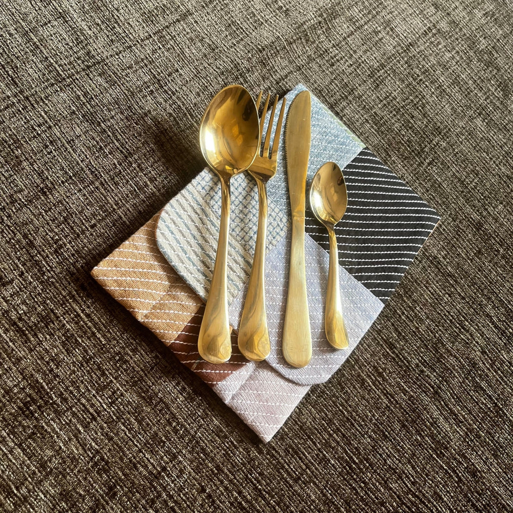 Patterned Table Cutlery Holder / Cover | For Travel & Lunch Box Utilities