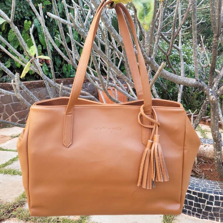 Tan Brown Tote Bag For Women | A Must-Have Accessory | Cactus Leather