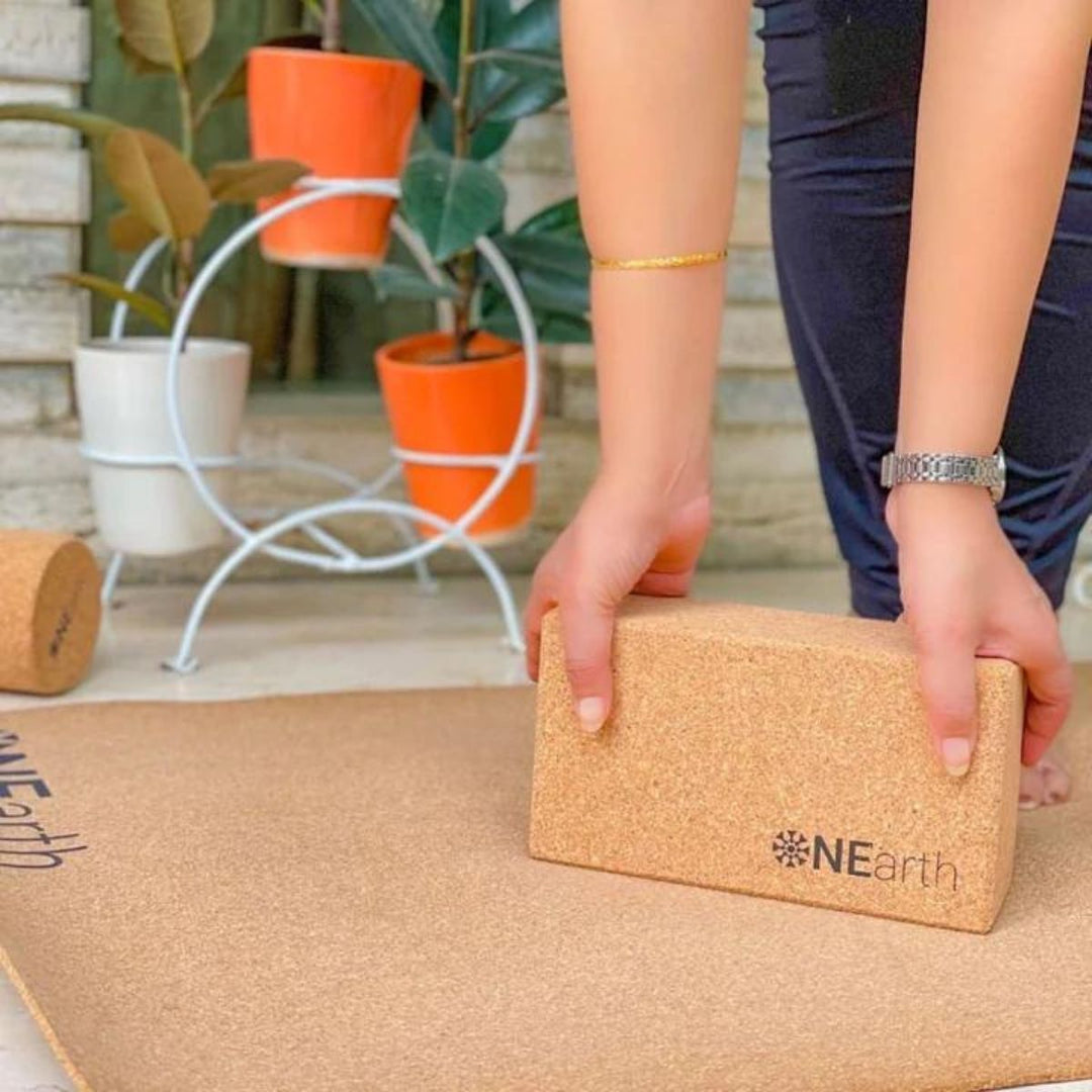 Yoga Cork Brick | Anti-Microbial |