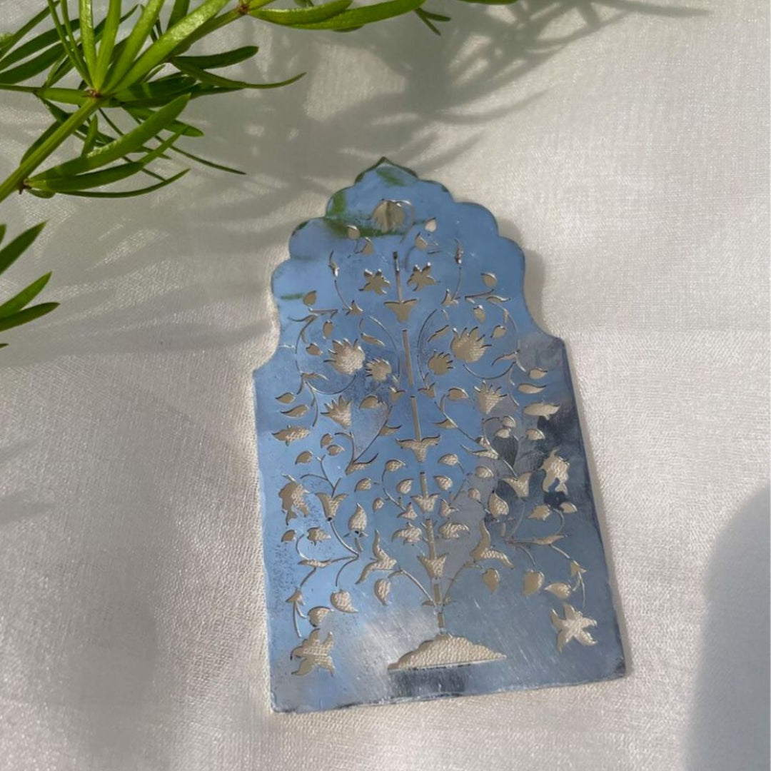 Hand-Crafted Jharokha Pendant | Exquisite Silver Jewellery | Statement Piece