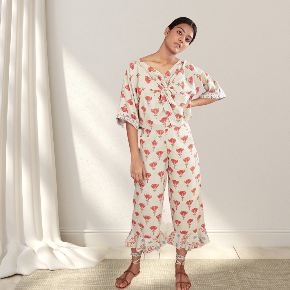 Culotte With Ruffles