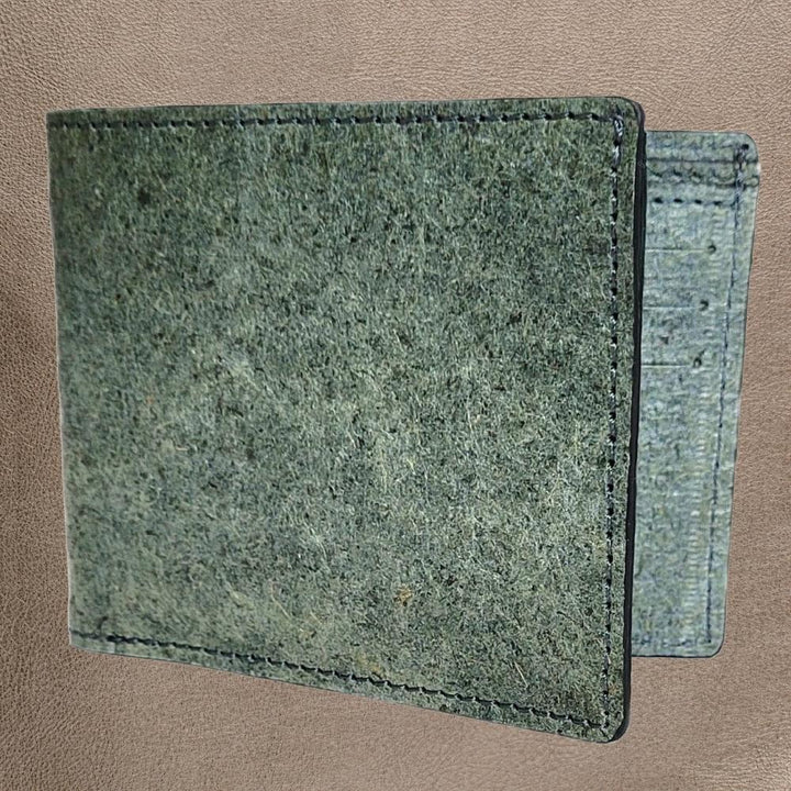 Olive Coconut Leather Wallet | Light Weight | Slim | Stylish | Men Accessory