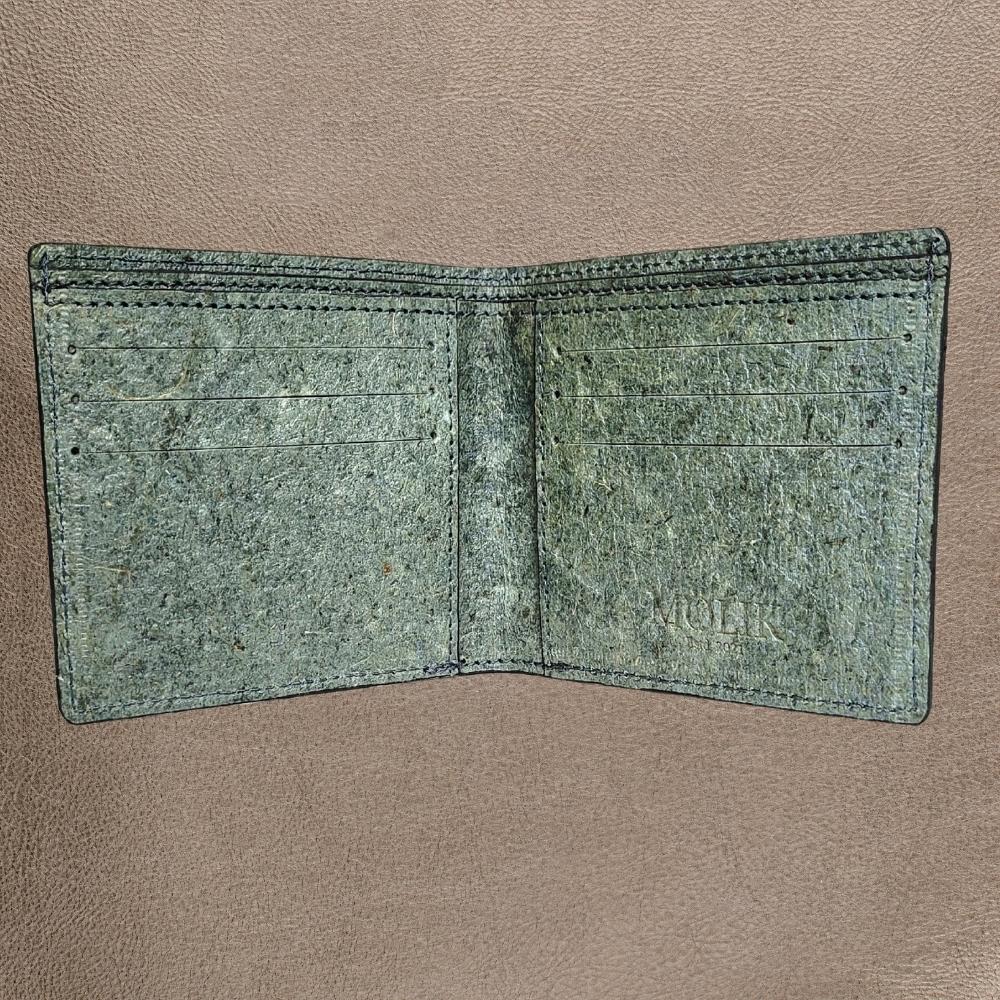 Olive Coconut Leather Wallet | Light Weight | Slim | Stylish | Men Accessory