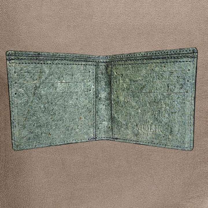 Olive Coconut Leather Wallet | Light Weight | Slim | Stylish | Men Accessory