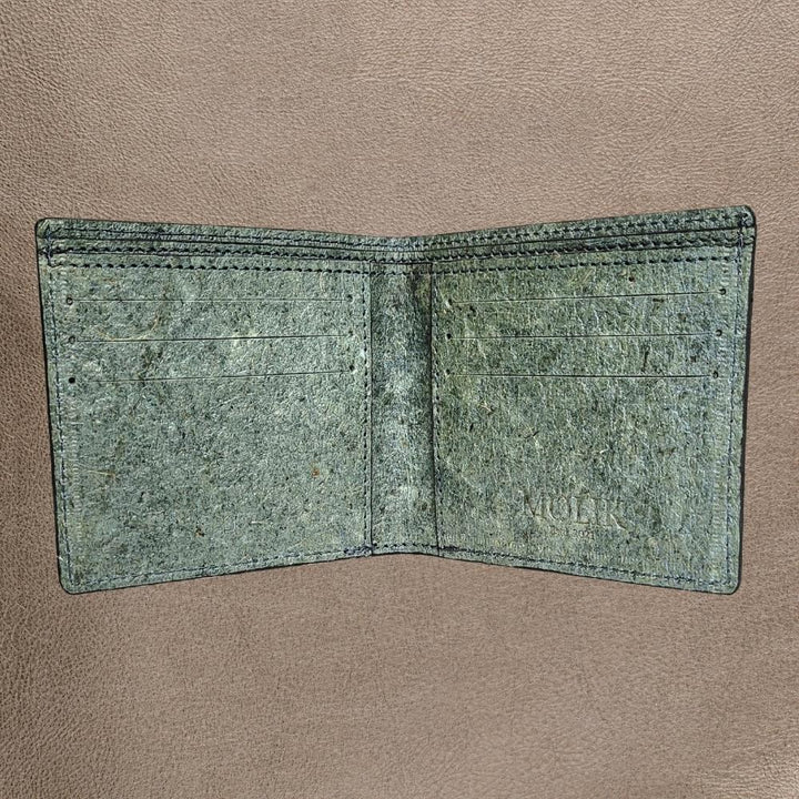 Olive Coconut Leather Wallet | Light Weight | Slim | Stylish | Men Accessory