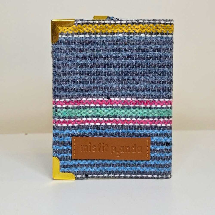 Multicolored Stripe Passport Holder | Stylish Travel Essential | Durable