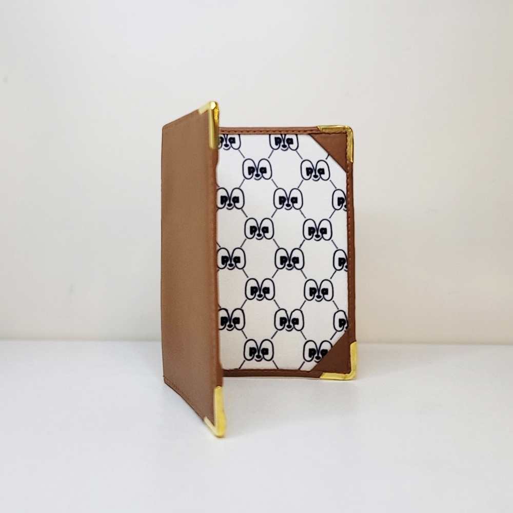 Tan Brown Personalised Passport Holder | Chic Travel Essential