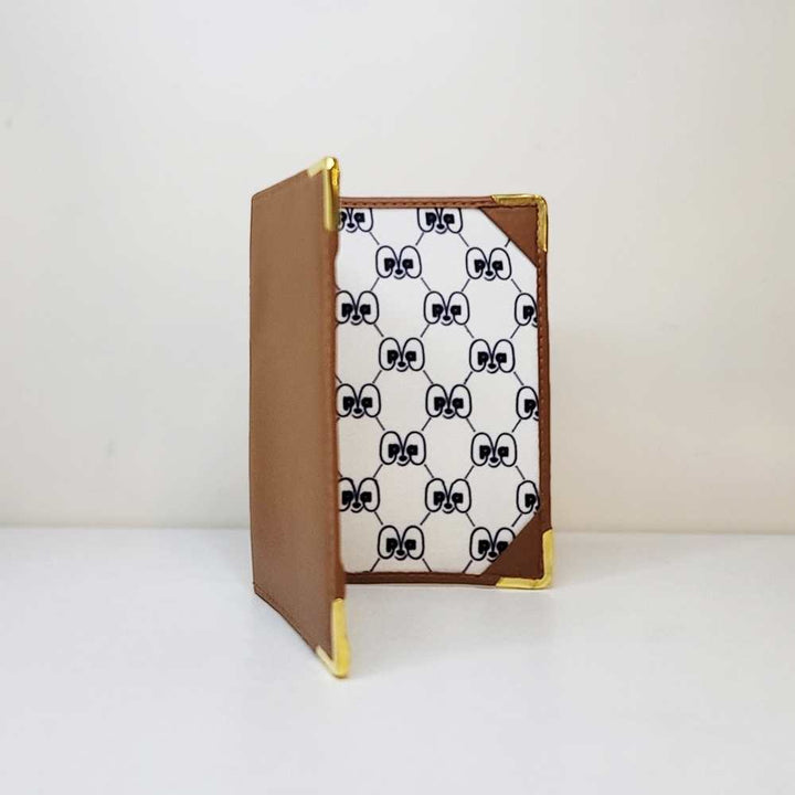 Tan Brown Personalised Passport Holder | Chic Travel Essential