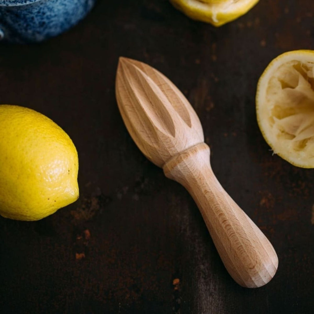 Hand-Crafted Wooden Hand Juicer