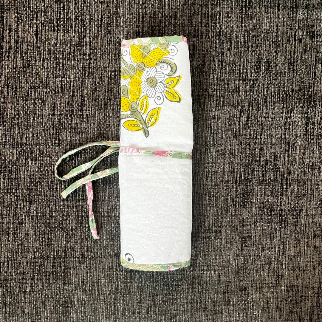 Hand-Crafted Floral Table Cutlery and Napkin Wrap | Travel Friendly