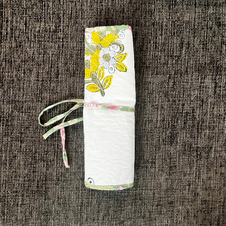 Hand-Crafted Floral Table Cutlery and Napkin Wrap | Travel Friendly