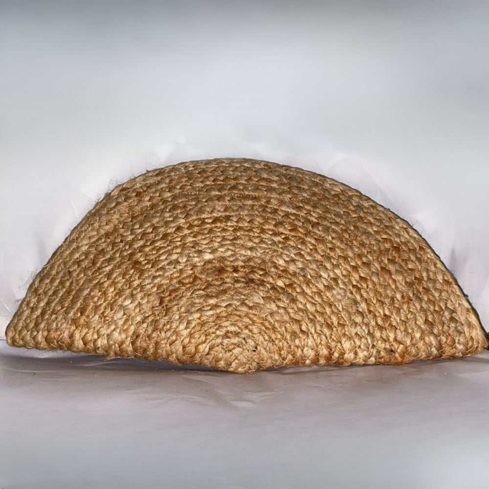 Hand-Crafted Jute Clutch Bag |
