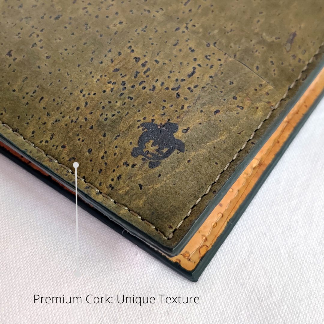 Men Wallet | Cork | Light-weight | Water Resistant | Olive