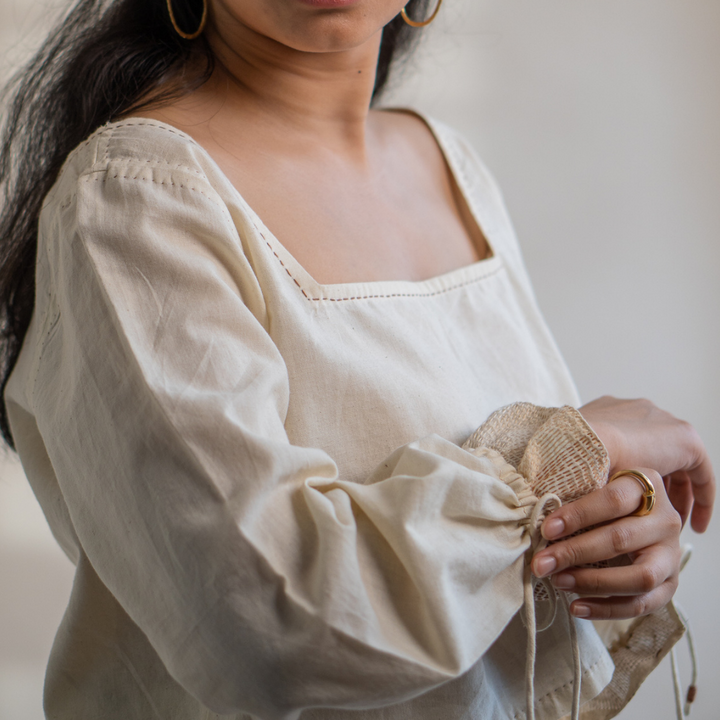 Both Side Wearable Top | Hand-Crafted Kantha | Effortlessly Cool