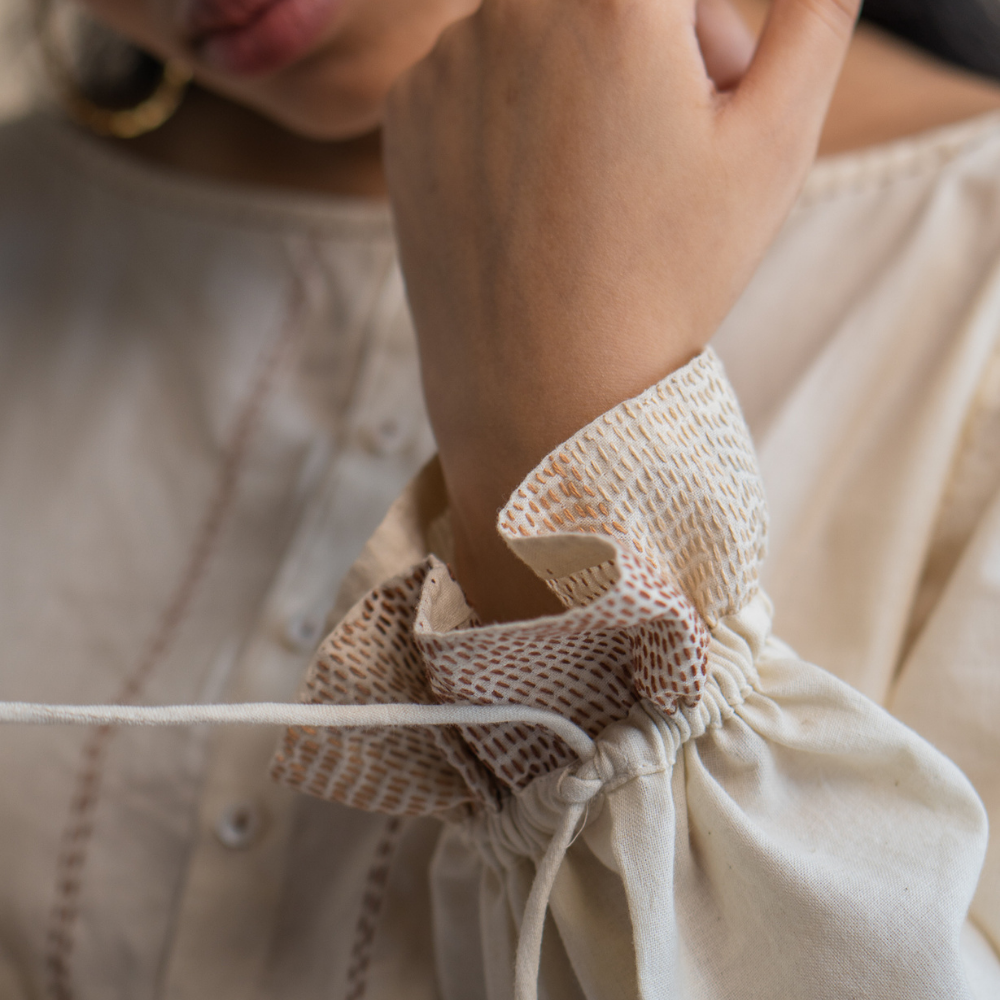 Both Side Wearable Top | Hand-Crafted Kantha | Effortlessly Cool