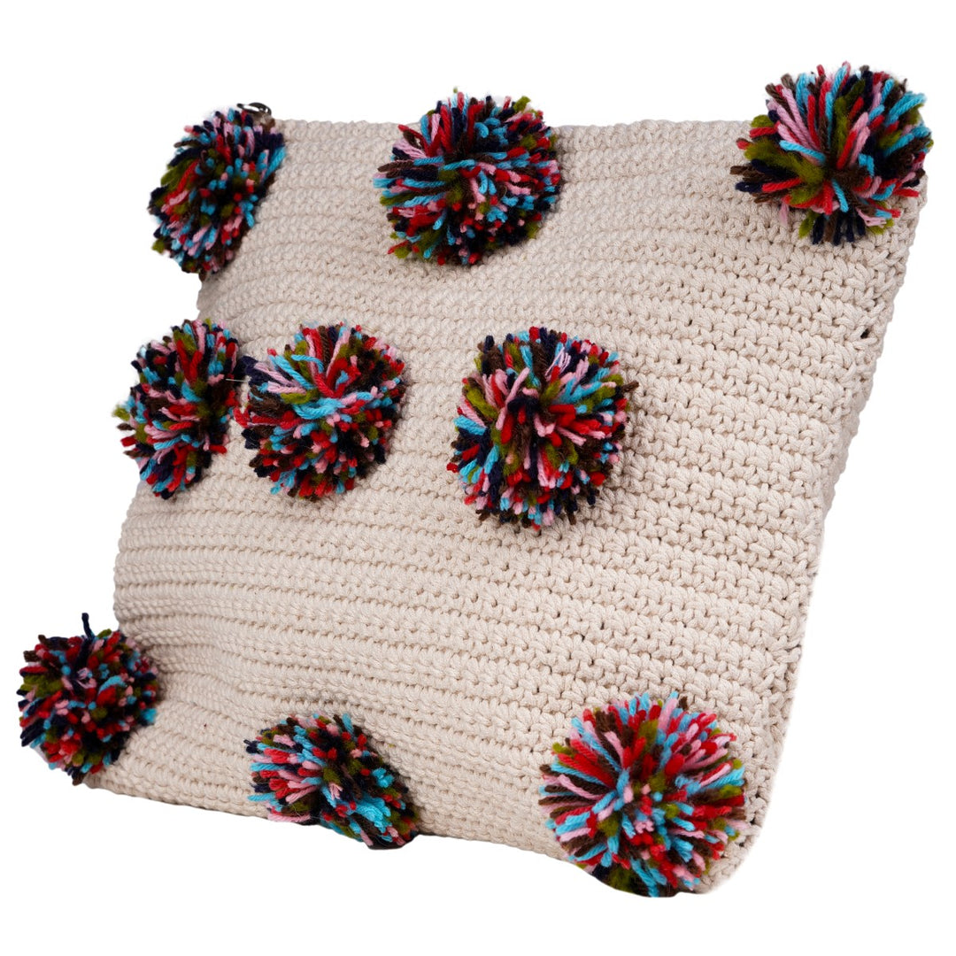 Rectangular Clutch/Pouch Bag | Hand-Crochet | Cotton Yarn | Off White