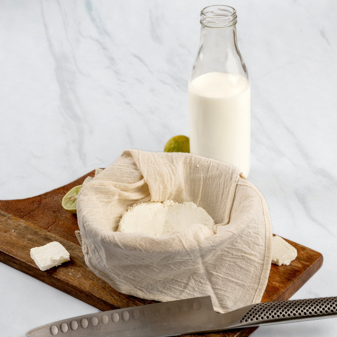 Off-White Set of 3 Bento Bags | Muslin Cotton | Food Storage | Travel Friendly