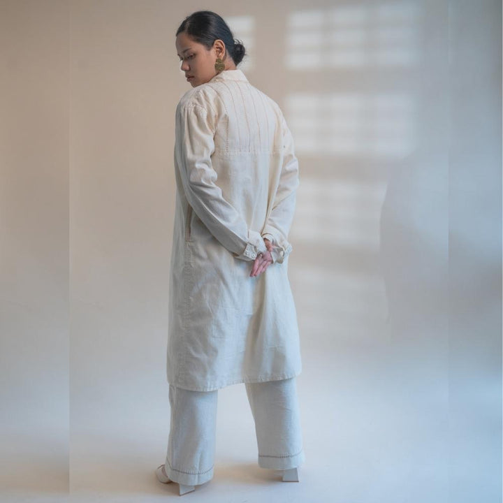 Fluid Overlay for Him & Her | Multi-Purposed Design | Kantha Embroidered