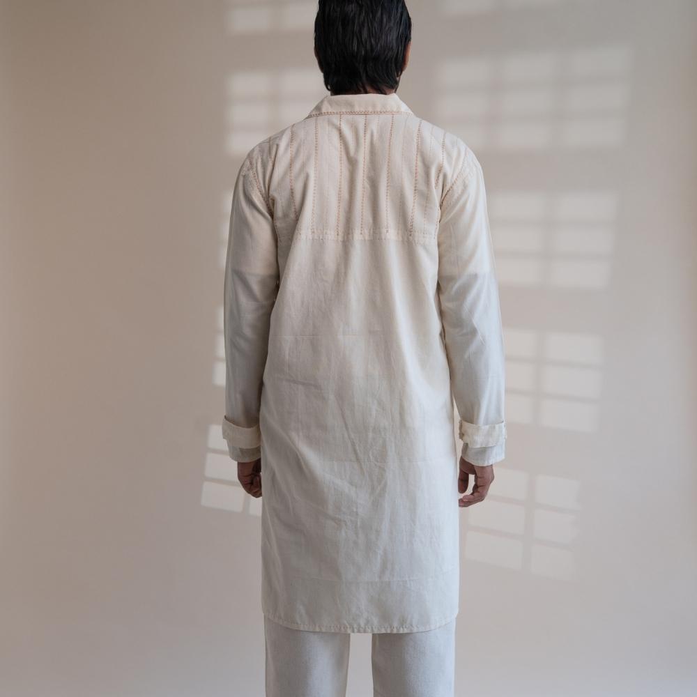 Fluid Overlay for Him & Her | Multi-Purposed Design | Kantha Embroidered