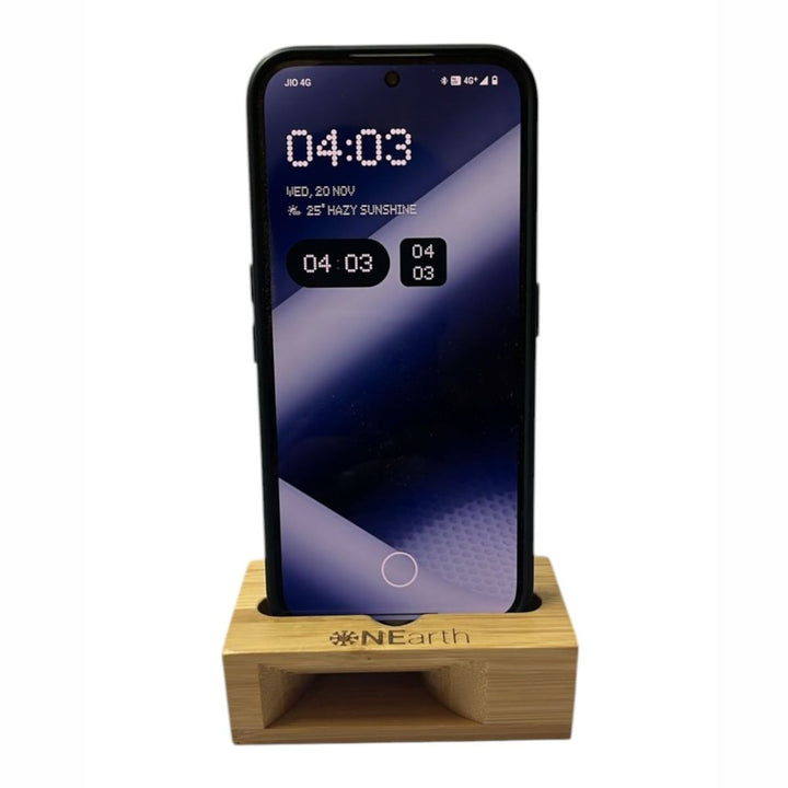 Hand-Crafted Bamboo Sound Amplifier | Multi Functional | Sturdy Design