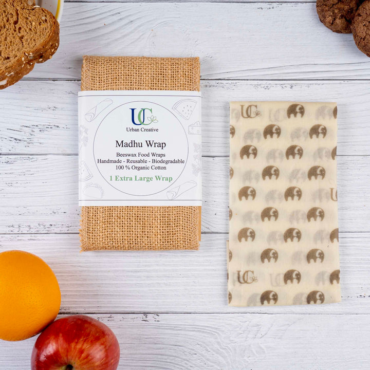 Beeswax Food Wrap | Fresh And Safe Alternative For Food Storage | Printed