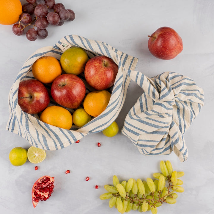 Bento Bags | Food Storage | Kala Cotton Make | Assorted Prints | Set of 2