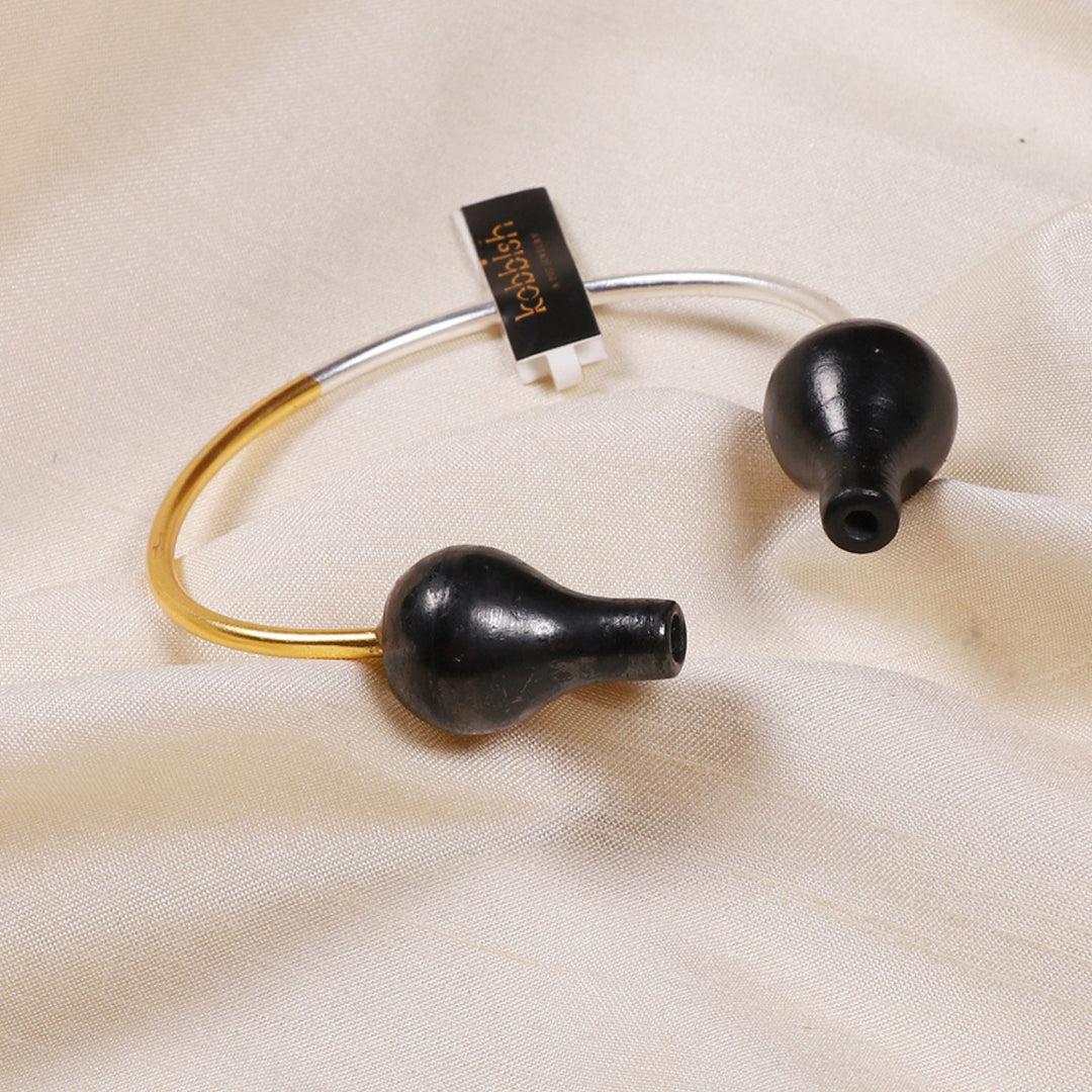 Mehrab Bracelet | 22kt Gold & 925 Silver Plated | Minimalistic | Statement Bracelet