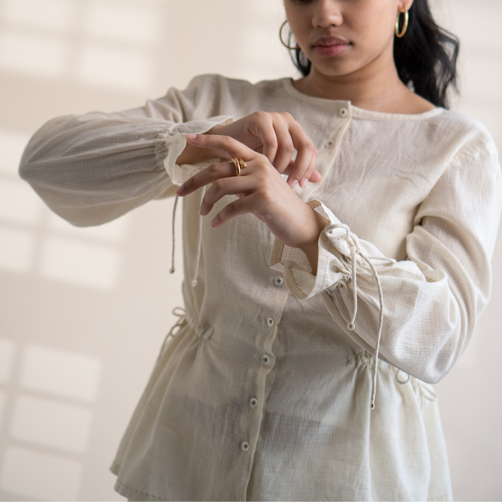 Peplum Versatile Top | Simply Stylish | Kantha Work