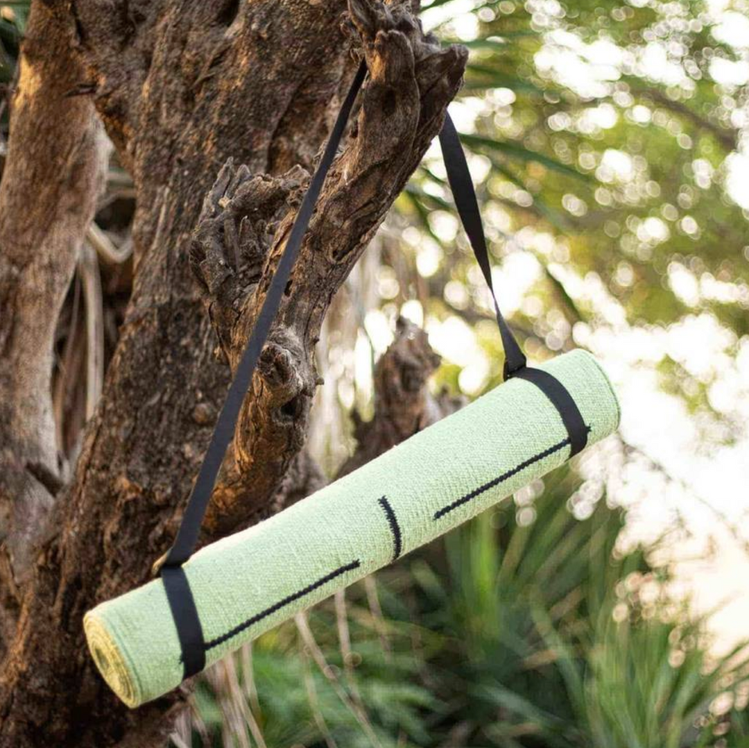 Cotton Yoga Mat (Green)