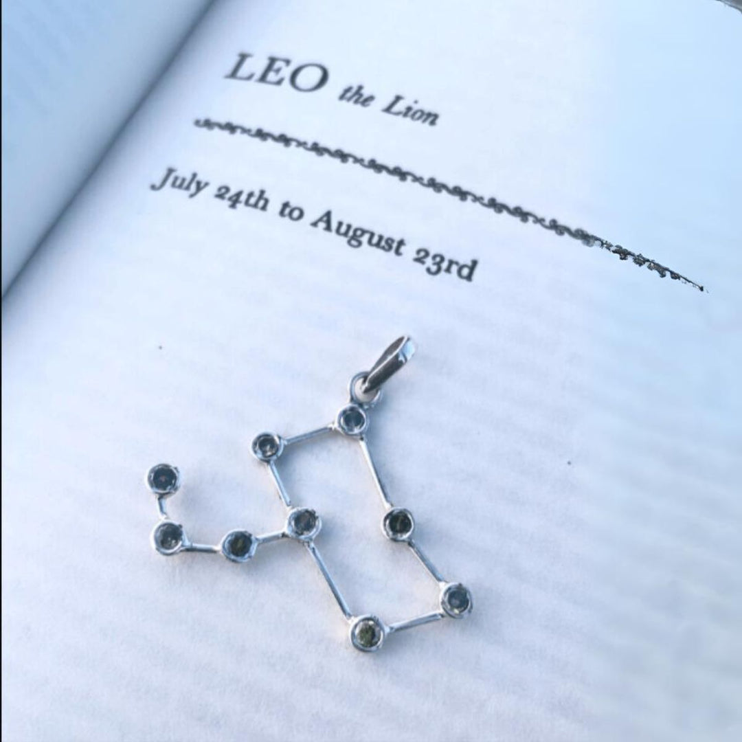 Leo Constellation Pendant | Unique And Hand Crafted | Starlight Cluster