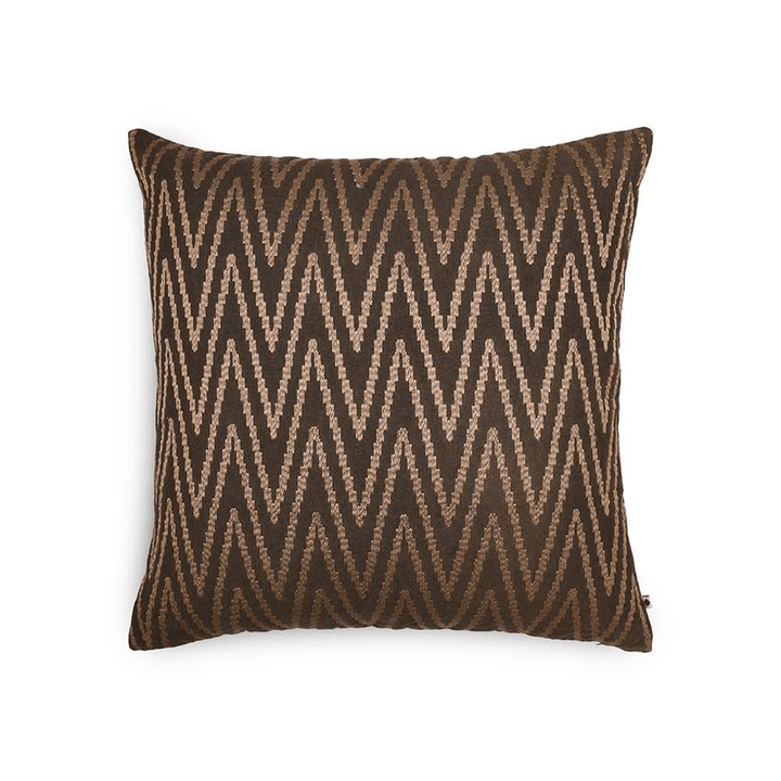 Chevron Pattern Cushion Cover | Minimalist Home Furnishing | 20" x 20"