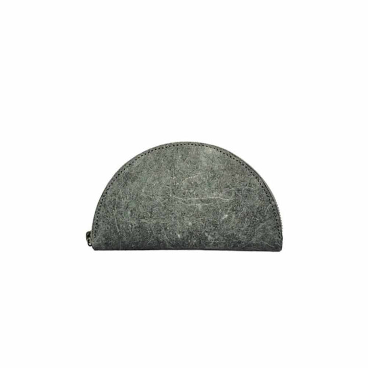 Olive Crescent Pouch | Made of Coconut Leather