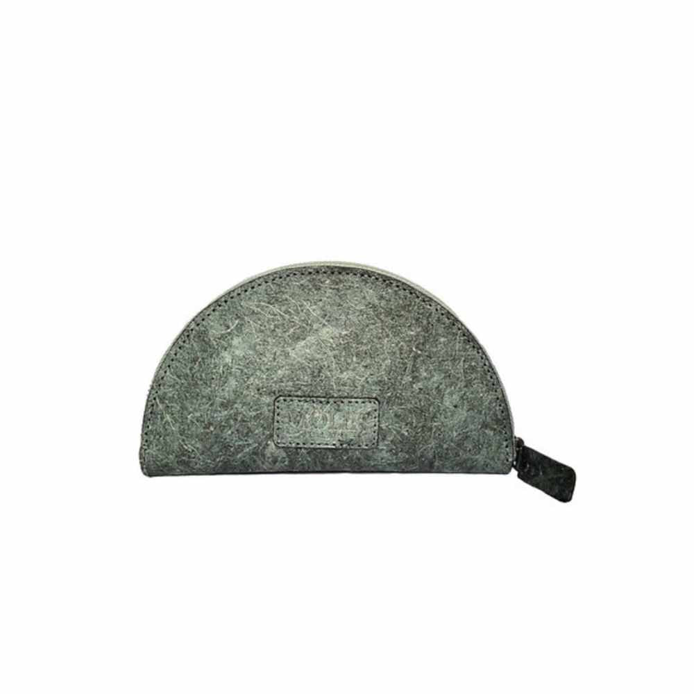 Olive Crescent Pouch | Made of Coconut Leather