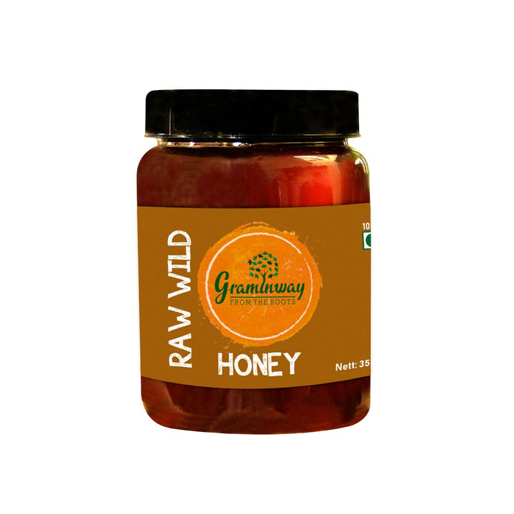 Raw Wild Honey | Natural & Unprocessed | Ethically Extracted | 350 GM