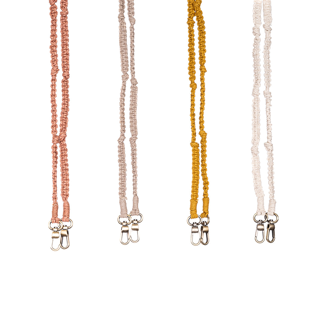 Pretty Simple Hand-Knotted Bag Straps | Artistic | Hand-Crafted |  Macramé