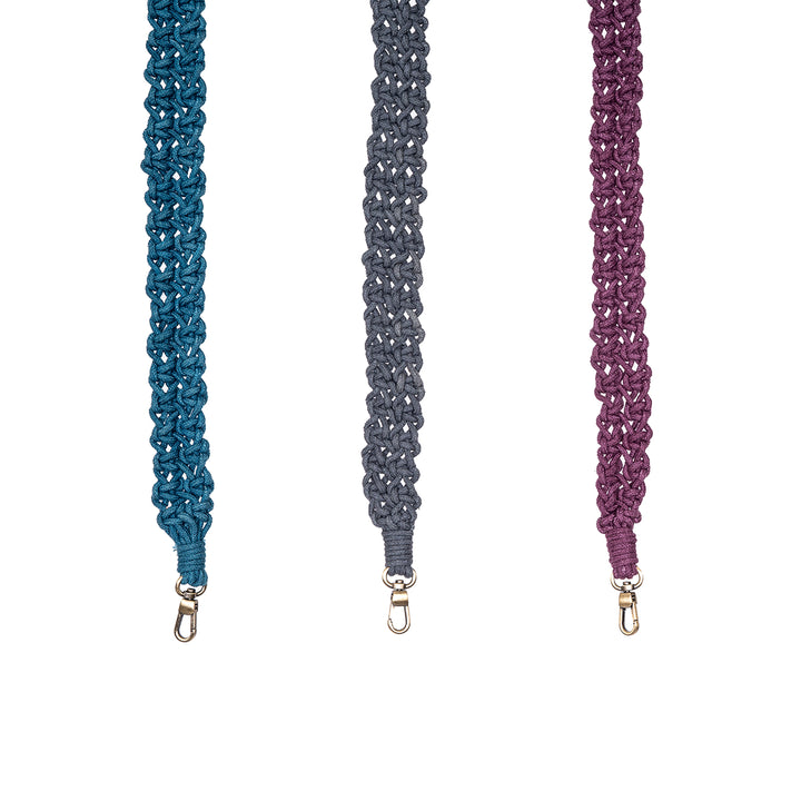 Classic wide Hand-Knotted Bag Straps | Artistic | Hand-Crafted |  Macramé