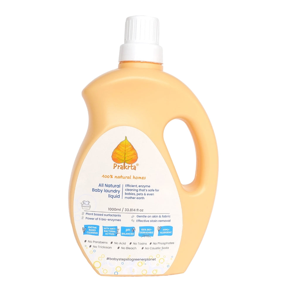 All Natural Baby Laundry Liquid | Toxin-Free | Skin Friendly | Biodegradable