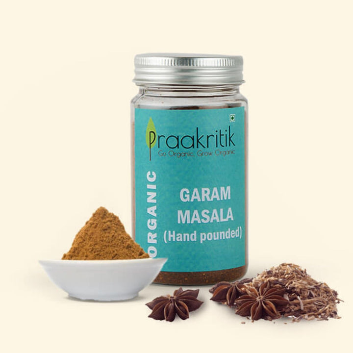 Natural Garam Masala | Organic | Hand-Pounded | Highly Nutritious | 100 GM