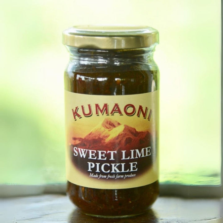 Sweet Lime Pickle | Tangy Flavour | Organic & Fresh Farm Produce | 250 GM Bottle 