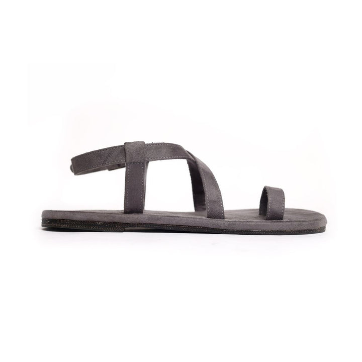 Sky Grey Super Classy Flat Sandal For Men | Consciously Crafted by Hands