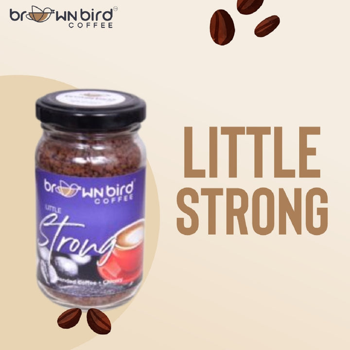 Little Strong Instant Coffee Powder | Balanced Sweet & Spice | Medium Roast