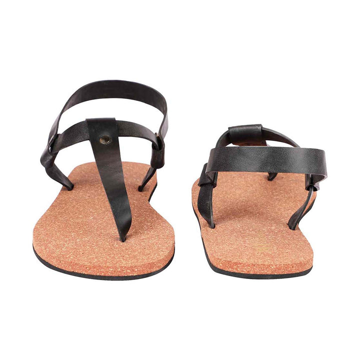 Cork Sandal | A Statement of Individuality & Sustainability | Unisex | Black & Brown