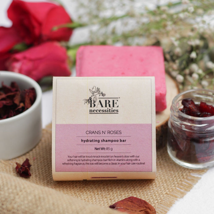 Crans N' Roses Shampoo Bar | Hydrating | Earth-Friendly | 85 GM