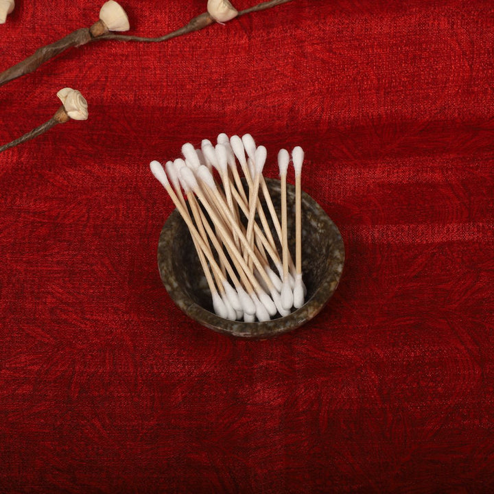 Eco-Friendly Double-tip Cotton Buds | 80 Sticks | All age groups | Set Of 2