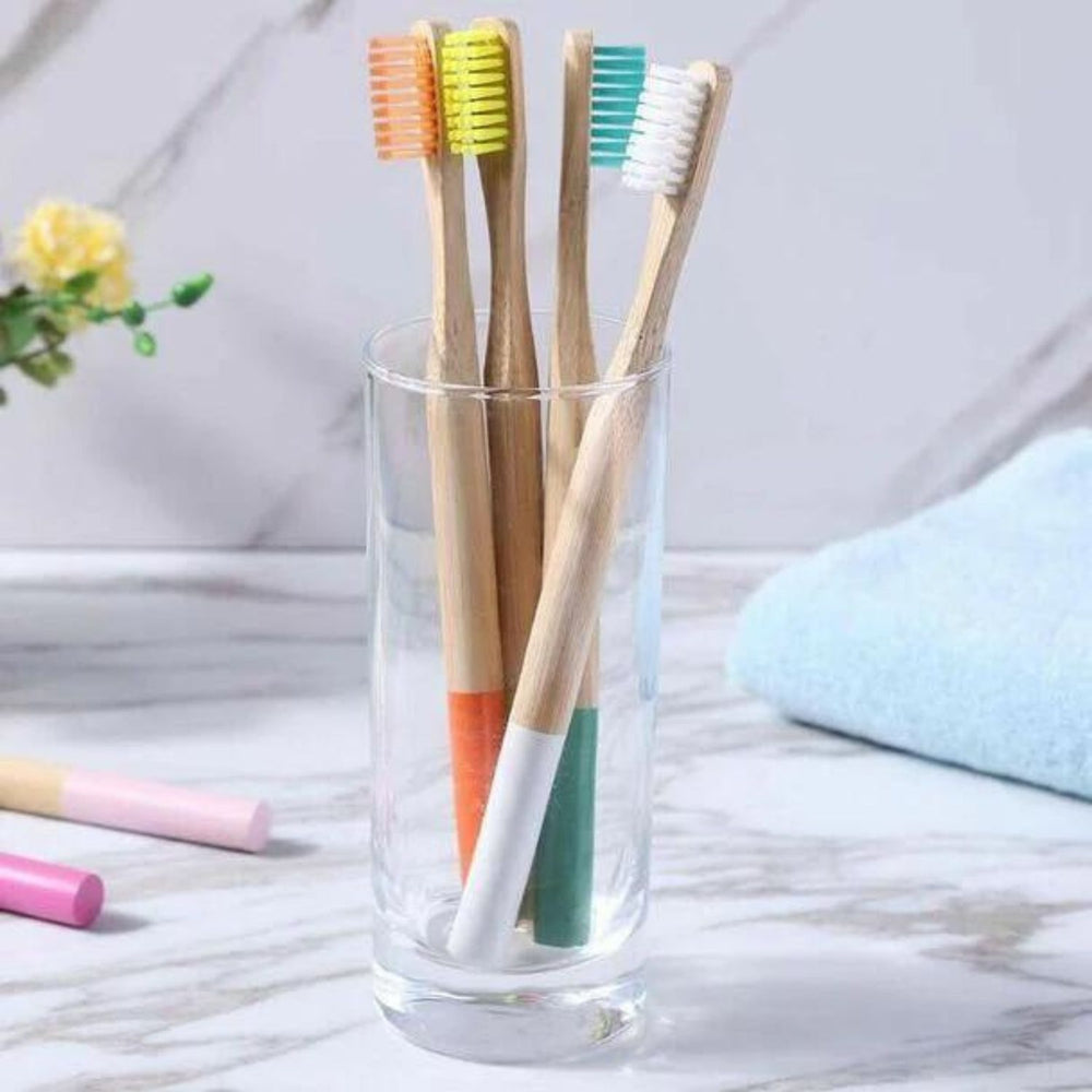 Premium Bamboo Toothbrushes  | Natural | Eco-Friendly | 20 GM