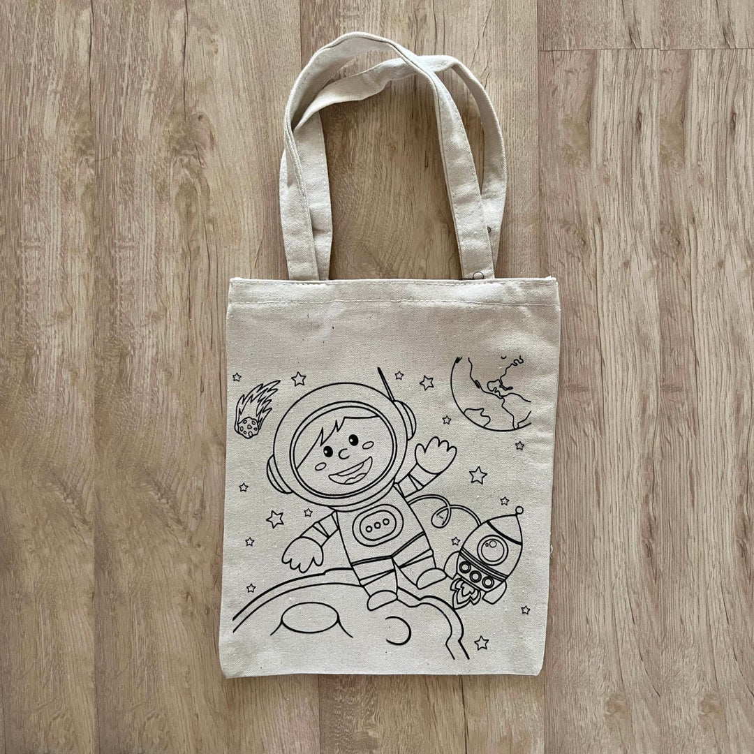 Little Space Explorer Tote Bag | DIY Activity | Birthday Return Gift | Eco-Friendly