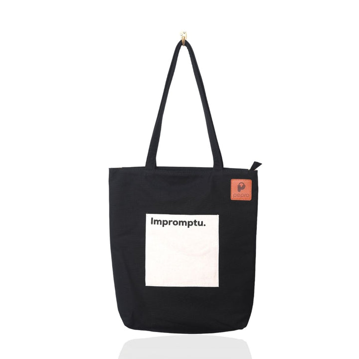 Gadgets Safe Tote Bag | Cotton | Utility | Spacious | Padded | Everyday Bag | "Impromptu"