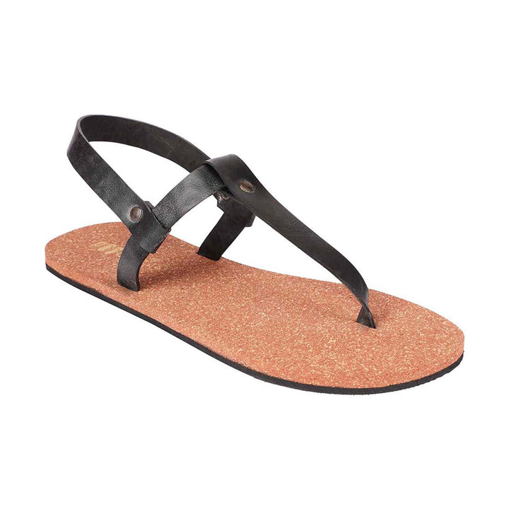 Cork Sandal | A Statement of Individuality & Sustainability | Unisex | Black & Brown